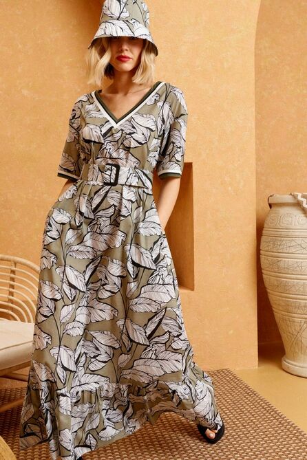 Повседневное платье Lokka 975 принт