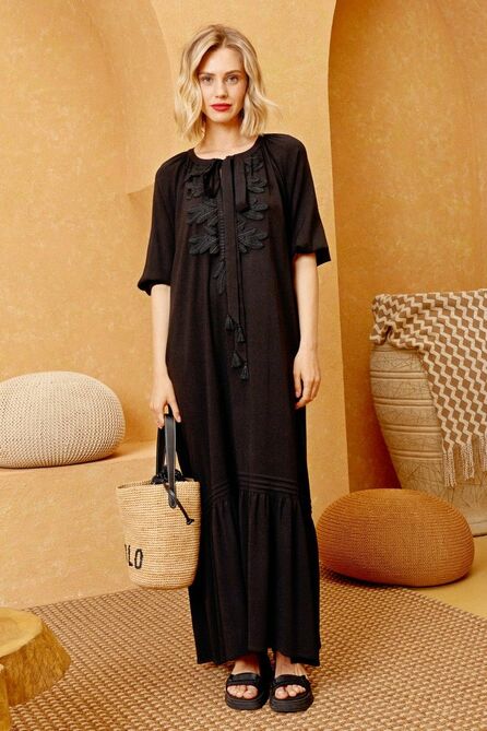 Повседневное платье Lokka 981 черный
