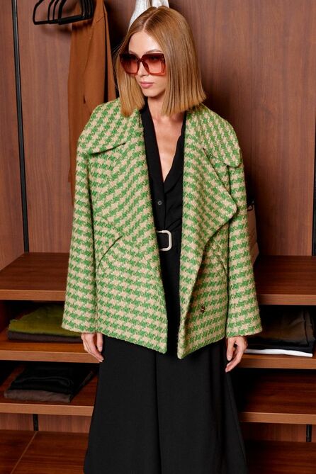 Полупальто Lokka 833 гусиная_лапка