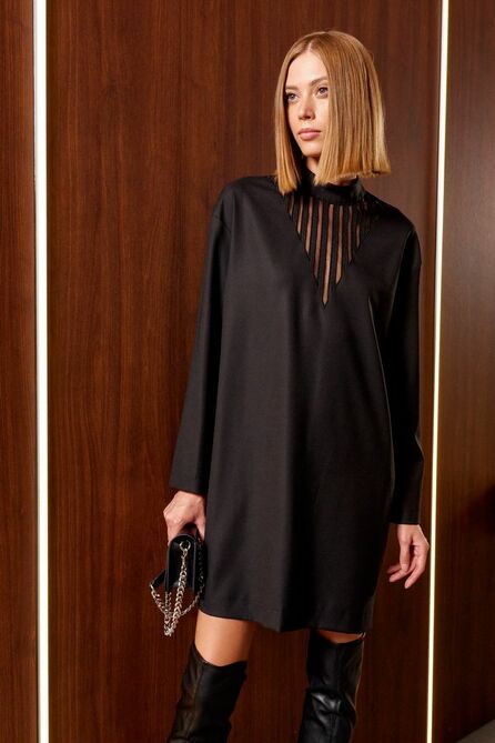 Повседневное платье Lokka 1033 черный
