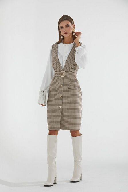 Офисное платье ЛЮШе 3168/3176