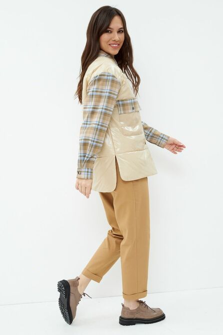 Костюм брючный Магия Моды 2048 бежевый Костюм брючный Магия Моды 2048 бежевый