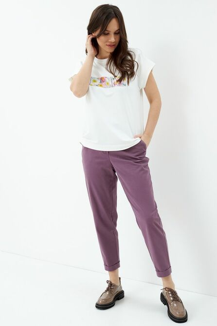 Брюки, Блуза, Жакет Магия Моды 2055 ментол+слива