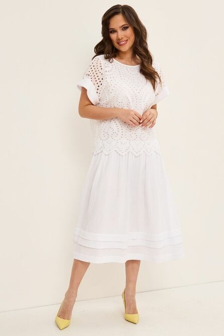 Вечернее платье Магия Моды 2078 белый