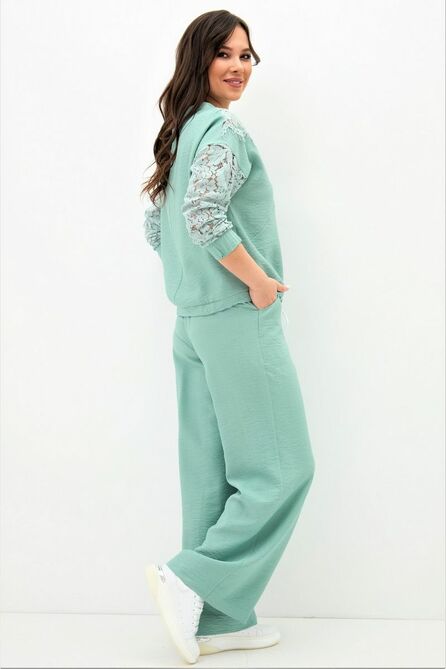 Брюки, Блуза Магия Моды 1932 мятный