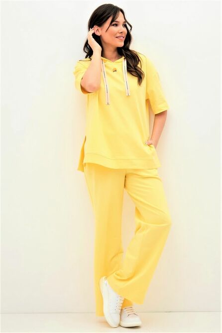 Брюки, Толстовка Магия Моды 2058 светло-желтый