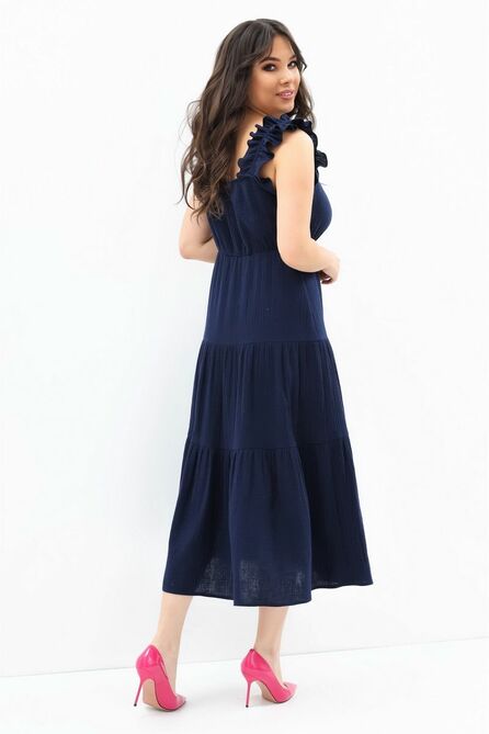 Повседневное платье Магия Моды 2098 синий