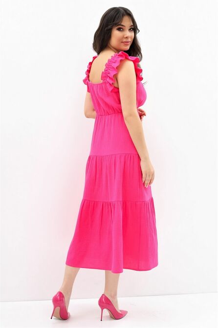 Повседневное платье Магия Моды 2098 фуксия