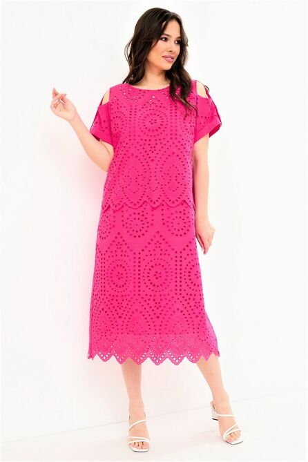 Повседневное платье Магия Моды 2102 фуксия