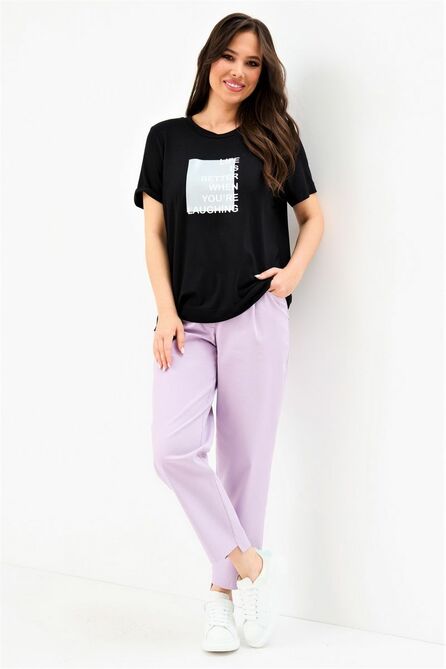 Брюки, Блуза, Жакет Магия Моды 2105 лаванда