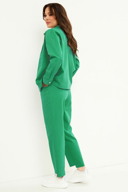 Брюки, Блуза, Жакет Магия Моды 2105 зеленый