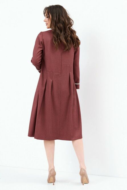 Повседневное платье Магия Моды 2121 терракот