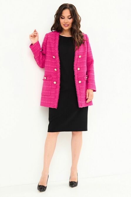 Плательный комплект Магия Моды 2127 фуксия-черный