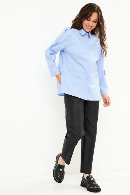 Блузка Магия Моды 2144 голубой