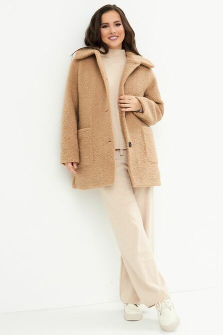 Шуба Магия Моды 2168 беж Шуба Магия Моды 2168 беж