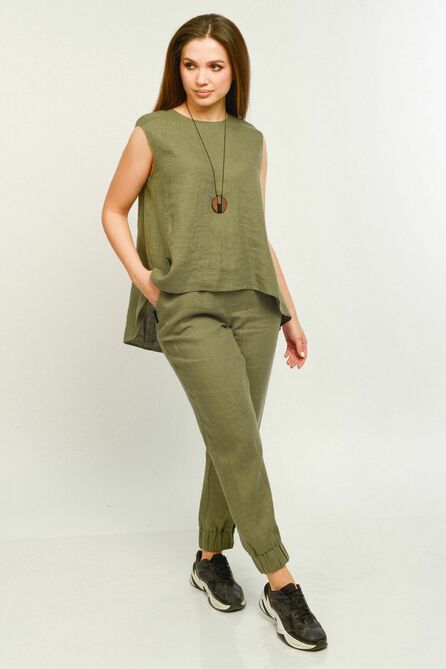 Брюки, Блуза MALI 721-027 хаки