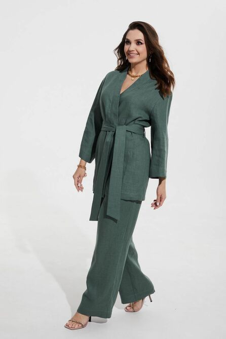 Костюм брючный MALI 722-003 малахит Костюм брючный MALI 722-003 малахит