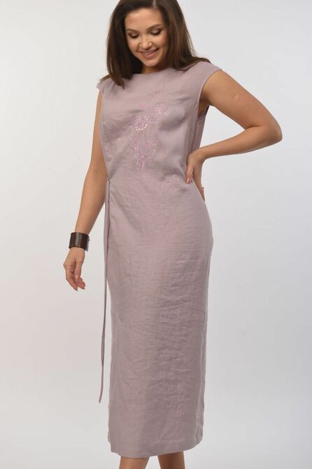 Повседневное платье MALI 422-038 лаванда