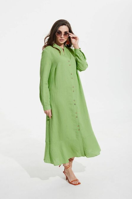 Повседневное платье MALI 422-037 салат