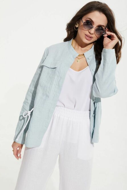 Жакет MALI 122-043 голубой