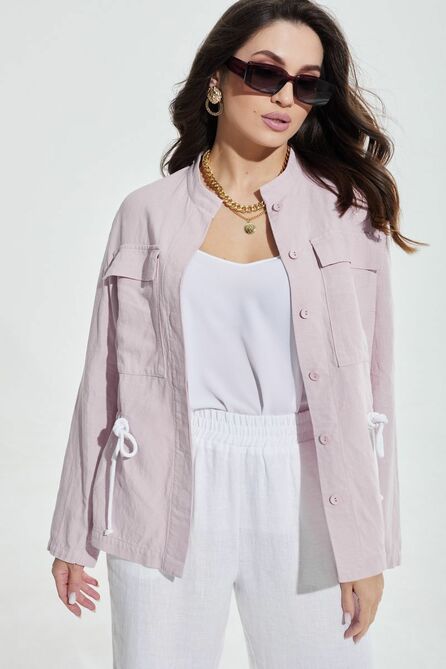 Жакет MALI 122-043 светло-сиреневый