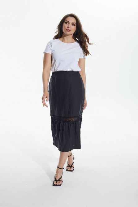 Юбка MALI 222-059 черный