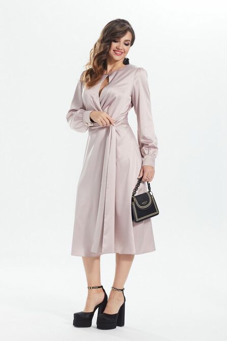 Вечернее платье MALI 422-084 пудра