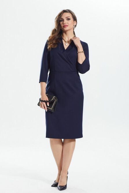Повседневное платье MALI 422-092 синий