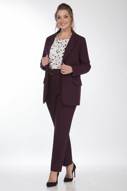 Брюки, Блуза, Жакет Matini 1.1635 ежевика