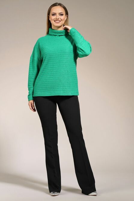 Джемпер Медея и К 2186 нефритовый