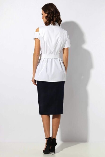 Костюм с блузкой Миа Мода 1333