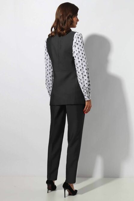 Брюки, Блуза, Жилет Миа Мода 1367