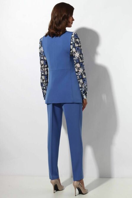 Брюки, Блуза, Жилет Миа Мода 1367-1