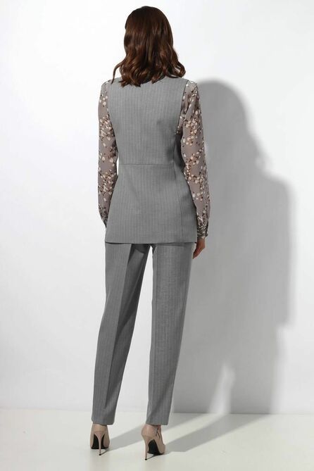 Брюки, Блуза, Жилет Миа Мода 1367-2