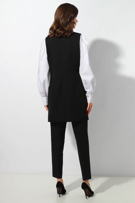 Брюки, Блуза, Жилет Миа Мода 1361