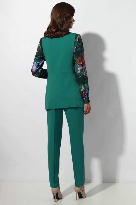 Брюки, Блуза, Жилет Миа Мода 1367-7