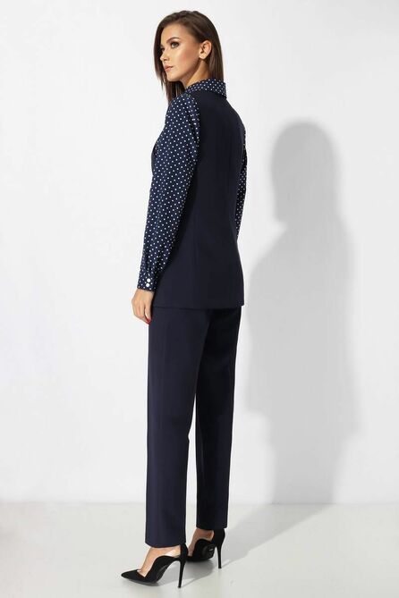 Брюки, Блуза, Жилет Миа Мода 1367-8