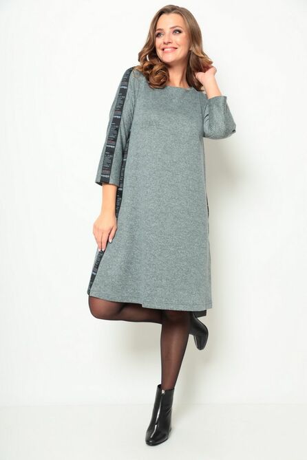 Повседневное платье Michel Chic 2018 серый