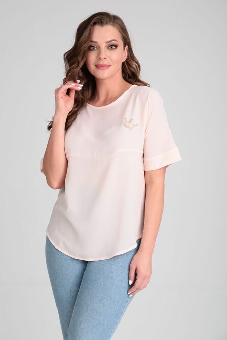 Блузка Michel Chic 768 пудра