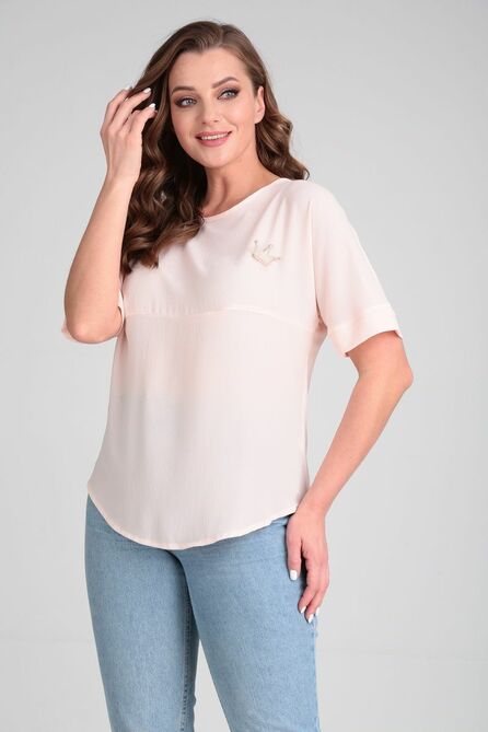 Блузка Michel Chic 768 пудра