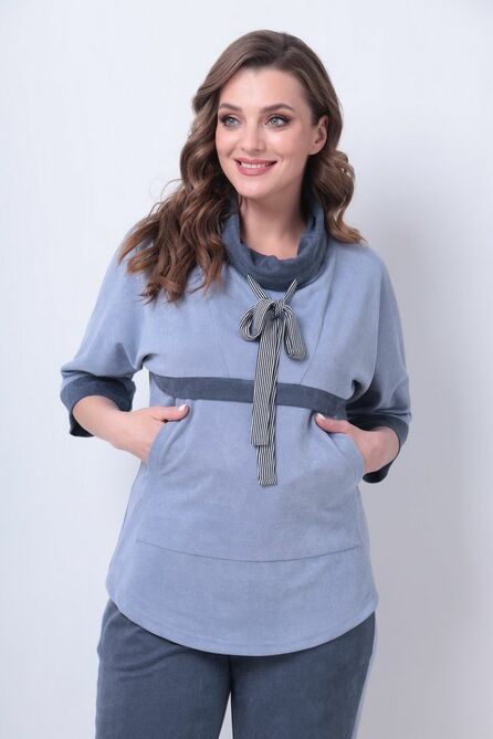 Костюм брючный Michel Chic 1282 синий