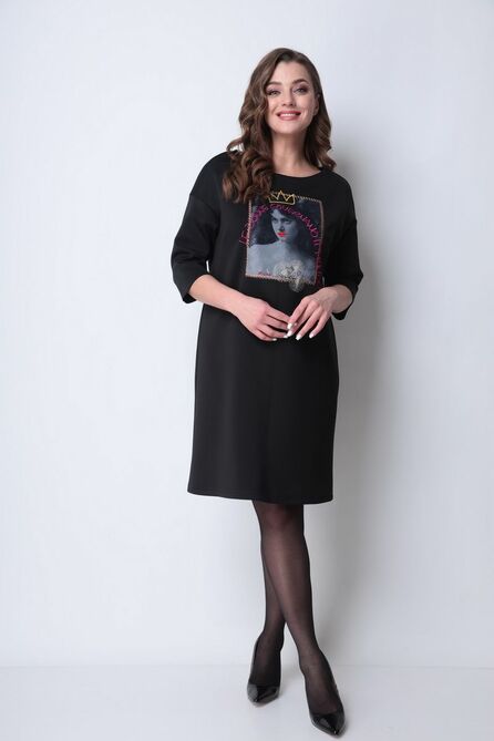 Повседневное платье Michel Chic 2092 черный