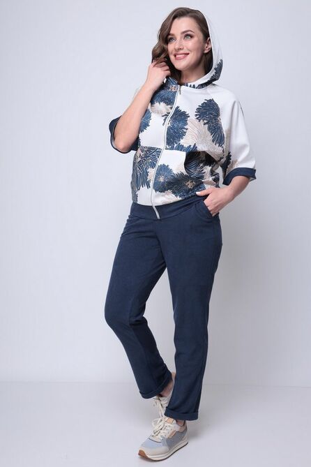 Костюм брючный Michel Chic 1284 синий