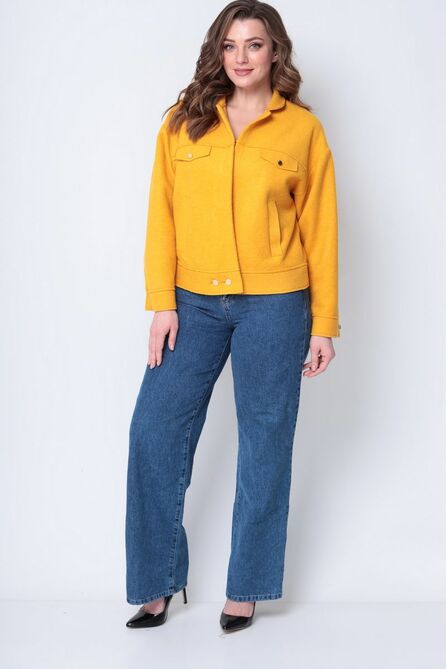 Жакет Michel Chic 355 горчичный Жакет Michel Chic 355 горчичный
