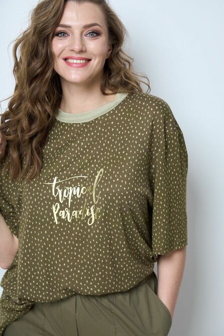 Костюм брючный Michel Chic 1230 хаки