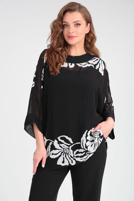 Брюки, Блуза, Топ Michel Chic 1298 черный