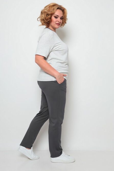 Брюки, Футболка Michel Chic 1170 серый