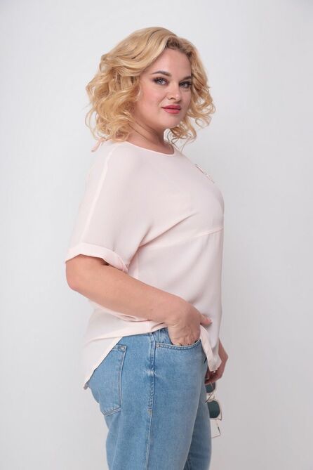 Блузка Michel Chic 768 светло-розовый