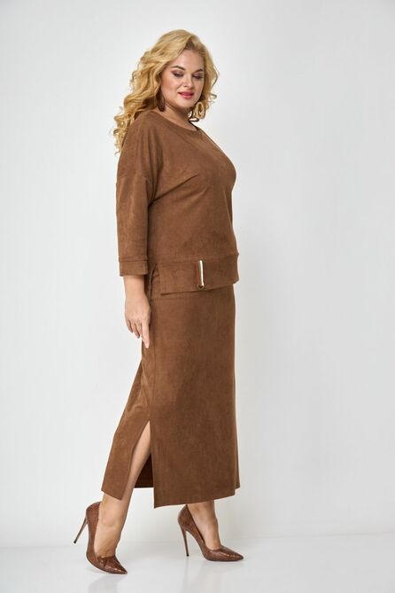 Юбка, Джемпер Michel Chic 1310 рыжий