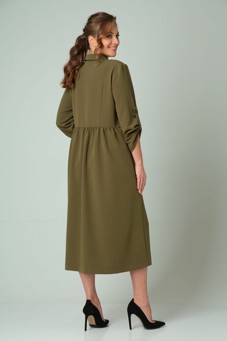 Повседневное платье Michel Chic 2105 хаки